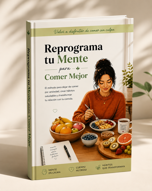 REPROGRAMA TU MENTE PARA COMER MEJOR | CONTROLA LA ANSIEDAD AL COMER